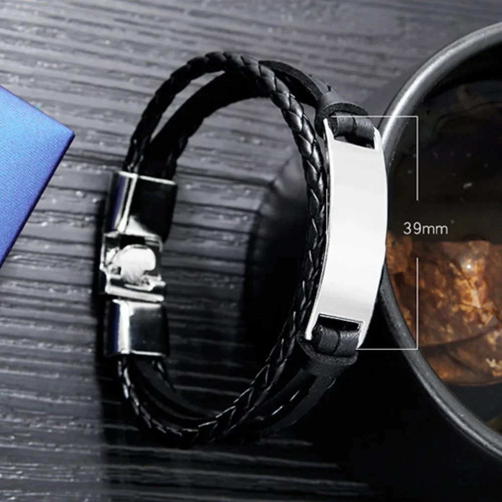 men PU Bracelet - Picture 3 of 3